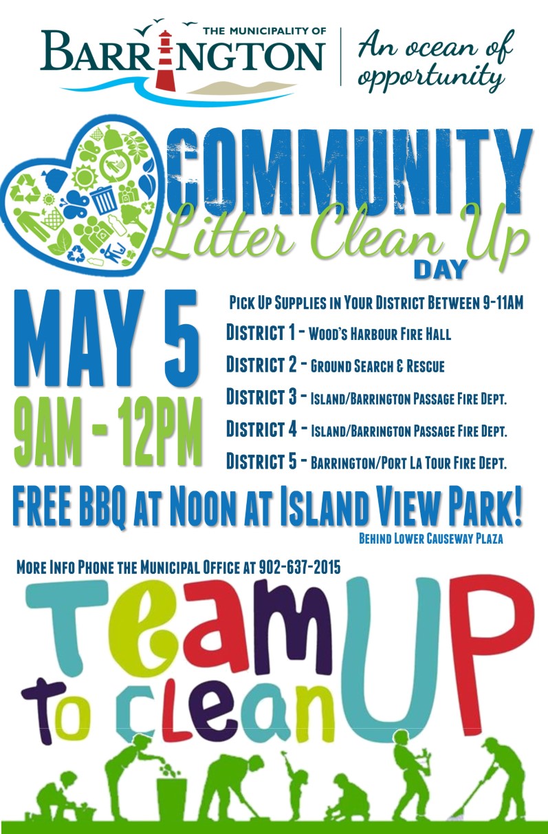 Community Litter Clean Up Day – May 5th