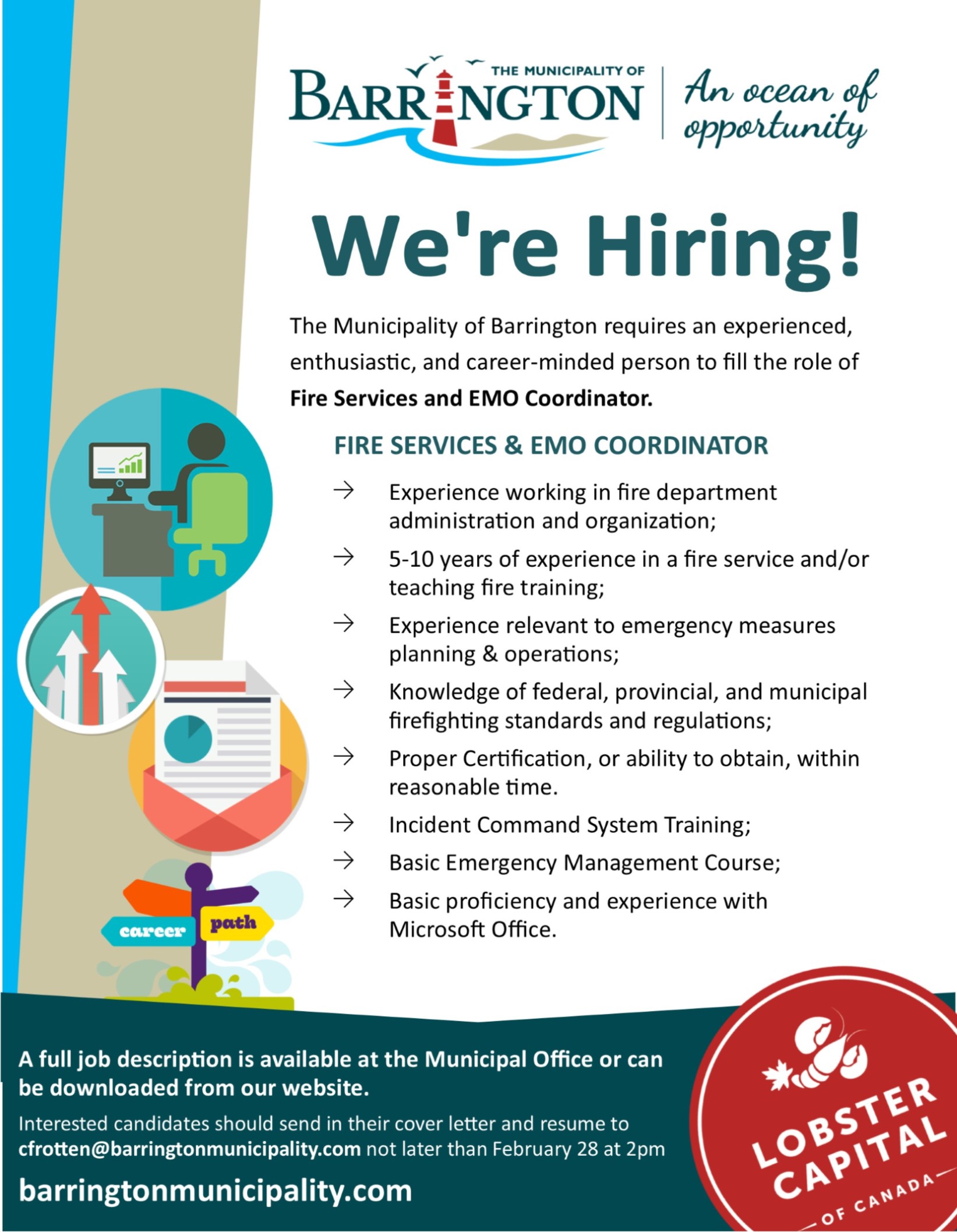 Job Opportunity – Fire Services & EMO Coordinator