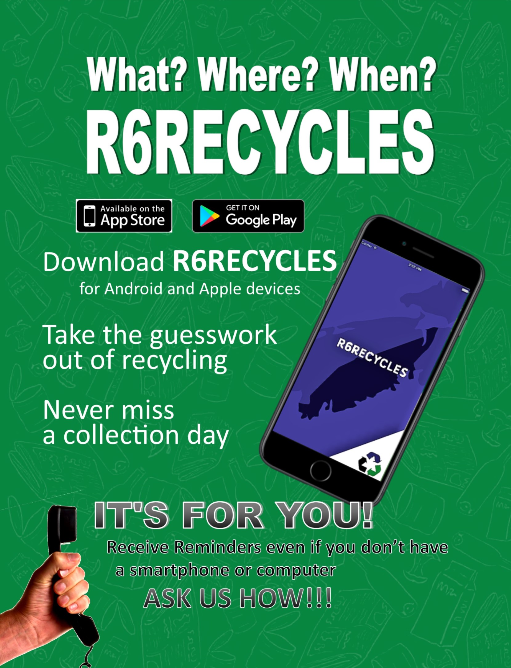 Never Miss your Waste Collection Day Again!