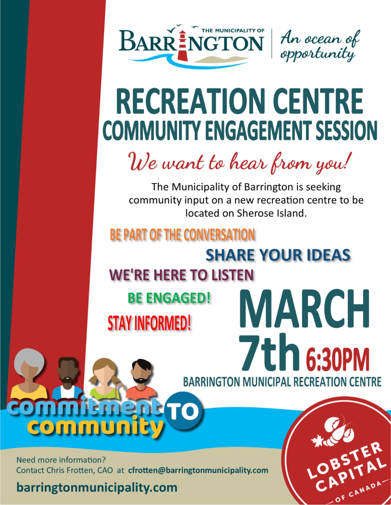 Community Engagement Session – Recreation Centre